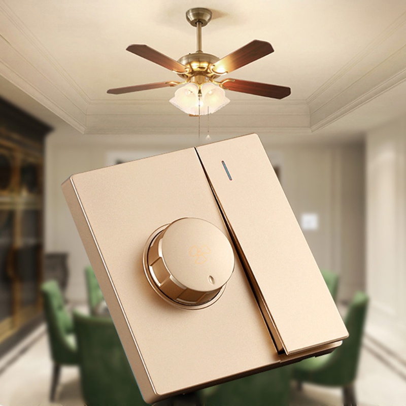 Bộ điều khiển tốc độ quạt trần có công tắc điều chỉnh tốc độ WEIWEIZZ