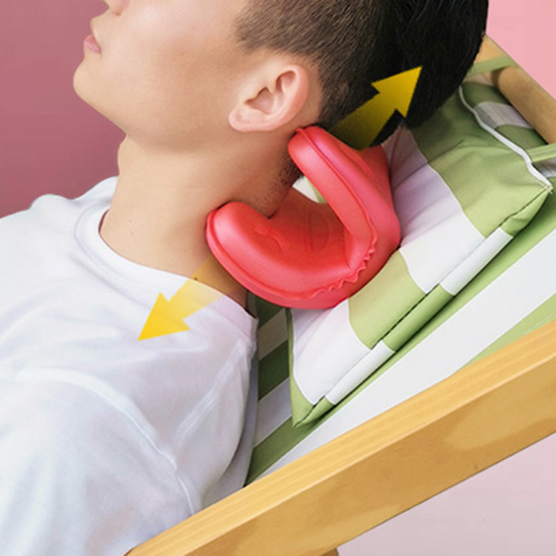 Gối Mát-xa Kéo Căng Đốt Sống Cổ BeautyBigBang Chỉnh Hình Giảm Đau Thiết Kế Nhỏ Gọn Tiện Dụng