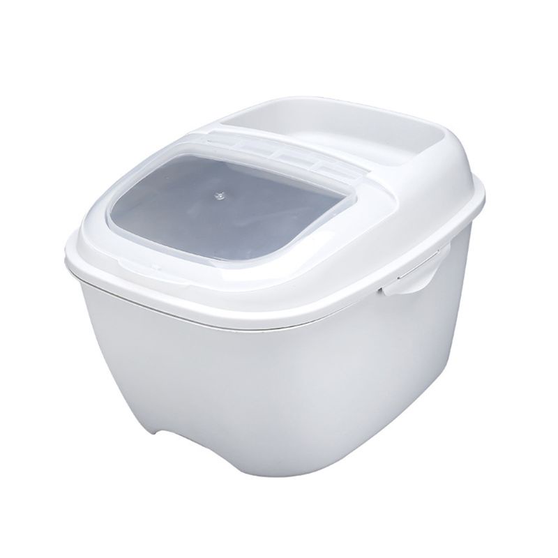 QQ Hộp Đựng Gạo Dung Tích Lớn 10kg Có Nắp Lật Tiện Dụng