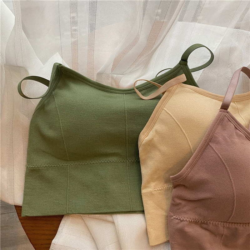 Áo Croptop Màu Sắc Đơn Giản Thoải Mái Cho Nữ Có 6 Màu Lựa Chọn