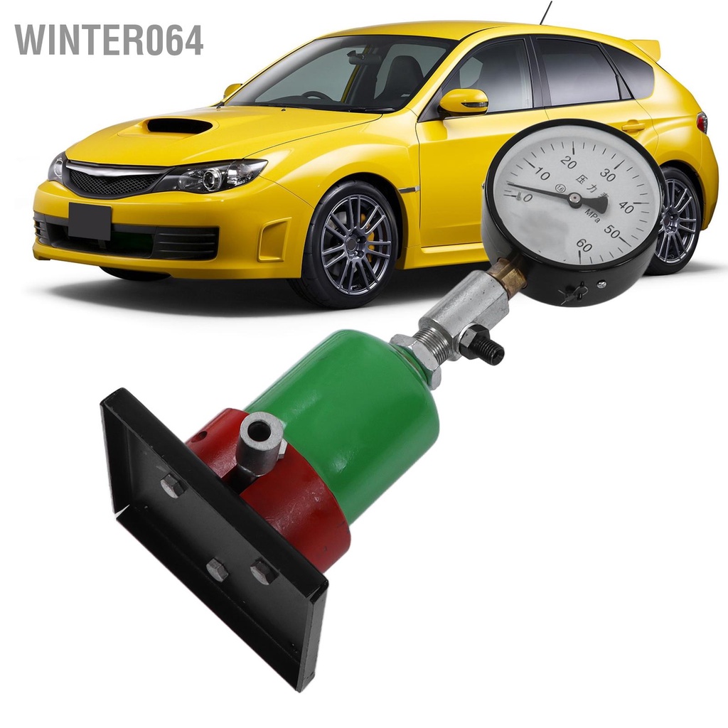 Máy đo áp suất bật vòi phun Diesel 0‑60MPA M12x1.5MM Công cụ ô tô ren kép cho động cơ Winter064