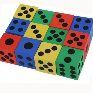 Xúc xắc xốp xí ngầu - đồ dùng giáo cụ dạy học tiếng anh trong học tập của giáo viên