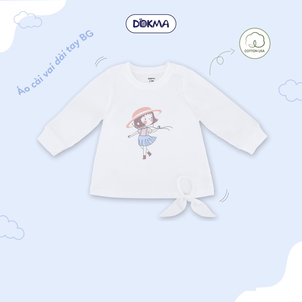 SALE 20% - Áo cài vai dài tay Dokma