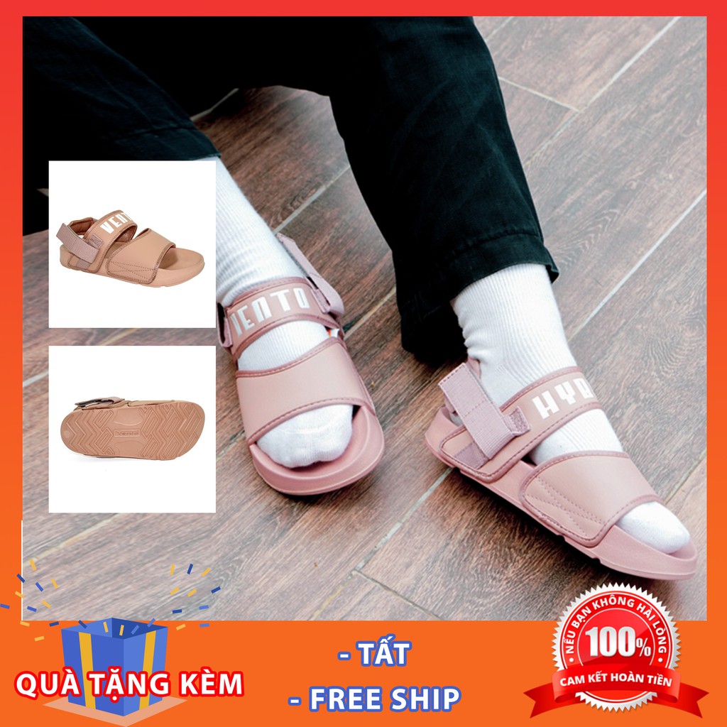 Sandal Vento nữ màu be xinh xắn SD-FL17 Beige - sandal đi học, đi làm, đi chơi