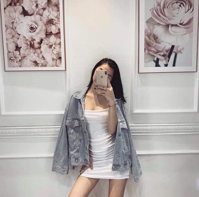 Đầm 2 dây ,đầm dây nhún sườn (có tăng đơ điều chỉnh )