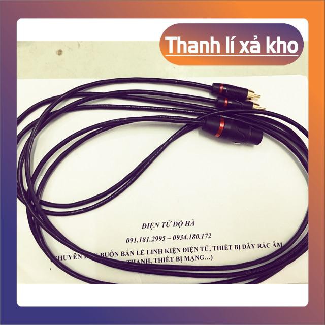 free ship Dây loa Canon ra AV ( từ Vang xuống súp điện)
