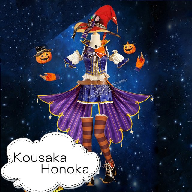 Lovelive Honoka Kosaka Halloween trang phục cosplay