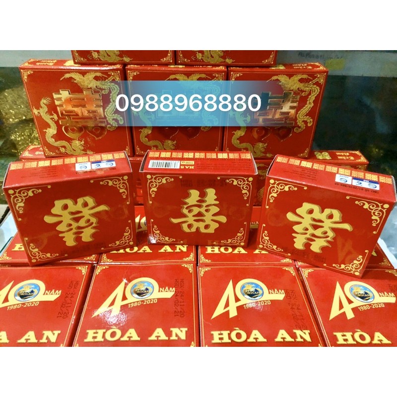 Bánh đậu xanh Hoà An hộp 100g