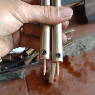 Bút Hàn Cell pin đồng vàng..