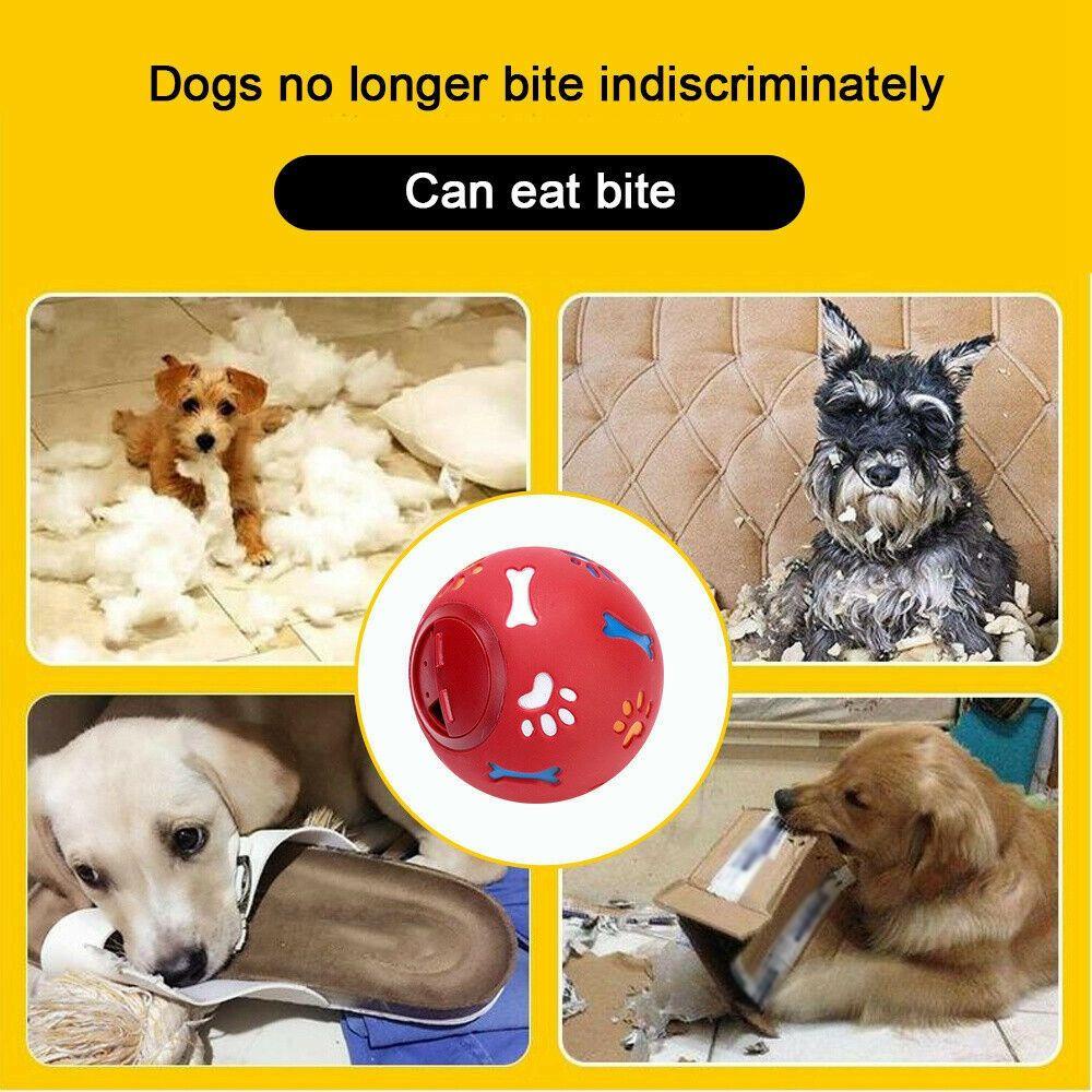 Đồ Chơi Nhai Gặm Hình Quả Bóng Có Ngăn Chứa Thức Ăn Cho Thú Cưng