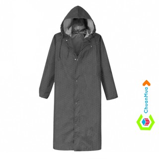 Áo Khoác Đi Mưa Phong Cách Hàn Quốc Có Dây Kéo Chống Thấm Nước ( Mang được Balo, Áo Mưa Măng tô Nam Nữ, Sinh Viên, ...)