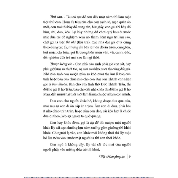 Sách - Việt Nam phong tục  - tái bản