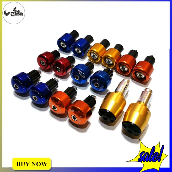 Cặp gù tay lái kiểu tròn rizoma cho xe máy từ nhôm CNC giúp cân bằng tay lái