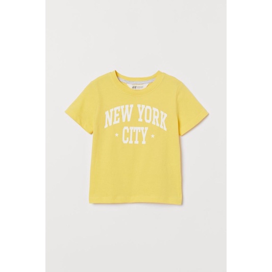 Áo phông bé trai Newyork HM auth size 1,5-10y