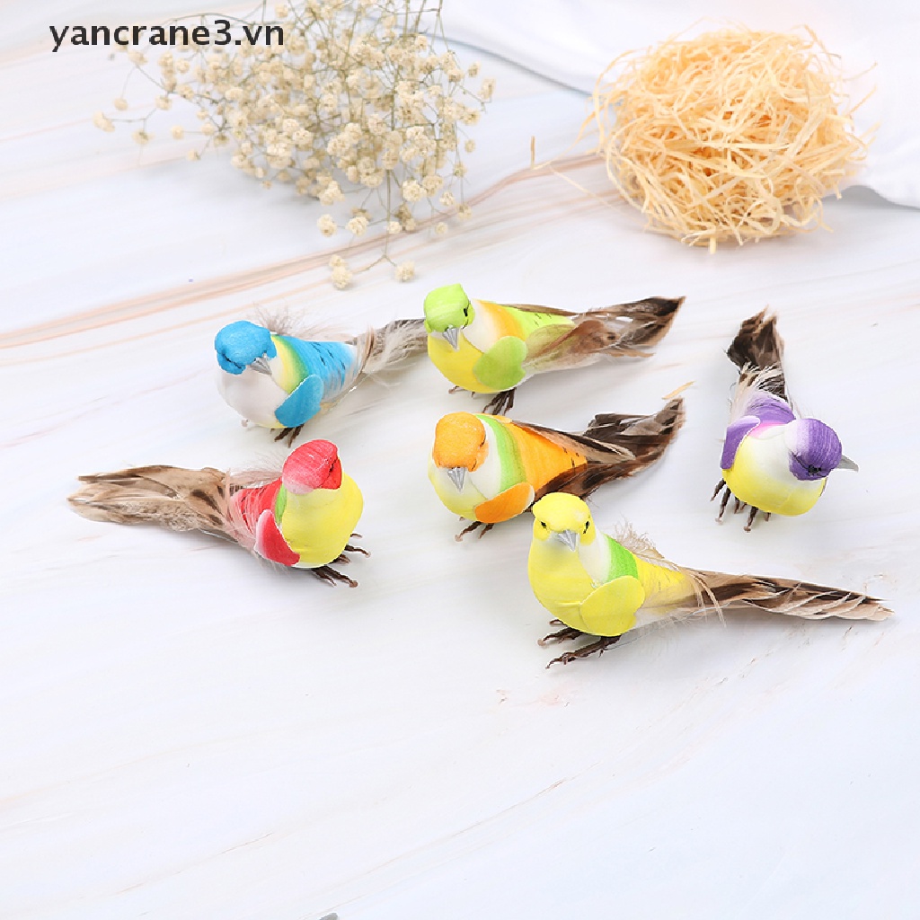 1 Tổ Chim Nhân Tạo mini Trang Trí Sân Vườn