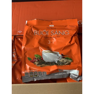 Cà phê sữa Buổi Sáng Trần Quang bịch 480g (24 gói vuông * 20g)