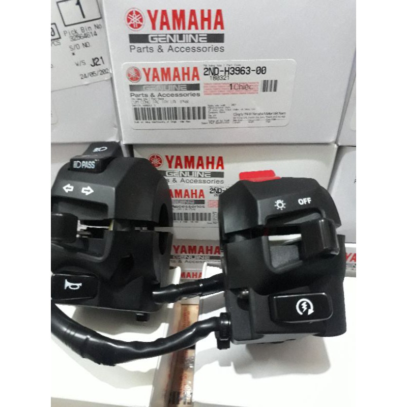 Bộ cùm công tắc trái phải Exciter 150 đời 2019 Yamaha