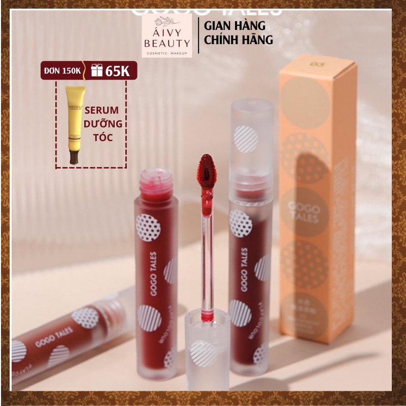 Son Tint GOGOTALES Đá Băng Ice Transparent Mirror Lipgloss GT240 - GOGO TALES