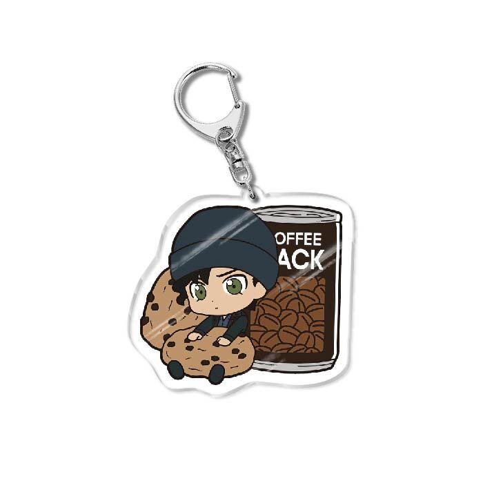 (Mica trong acrylic) Móc khóa THÁM TỬ LỪNG DANH CONAN ver ĐỒ ĂN Detective Conan anime chibi dễ thương xinh xắn