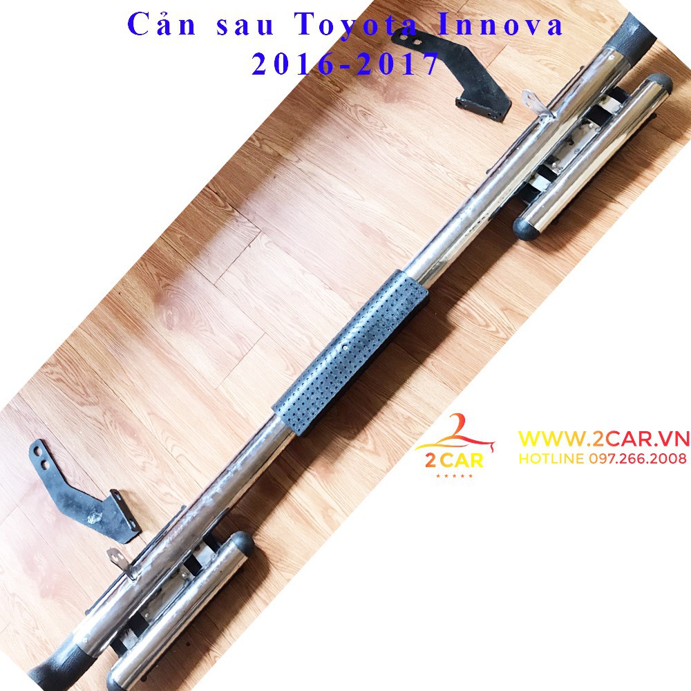 Cản sau 2 ống xe Toyota Innova 2009- 2015 hàng cao cấp