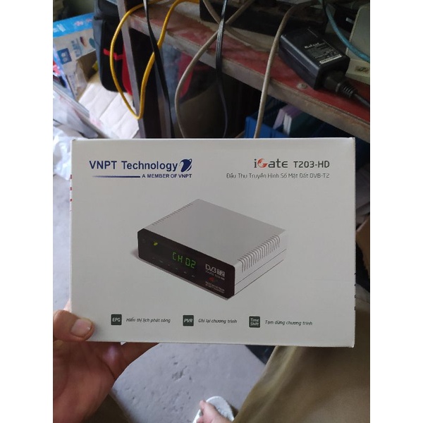 Đầu thu mặt đất dvb t2 VNPT Igate T202