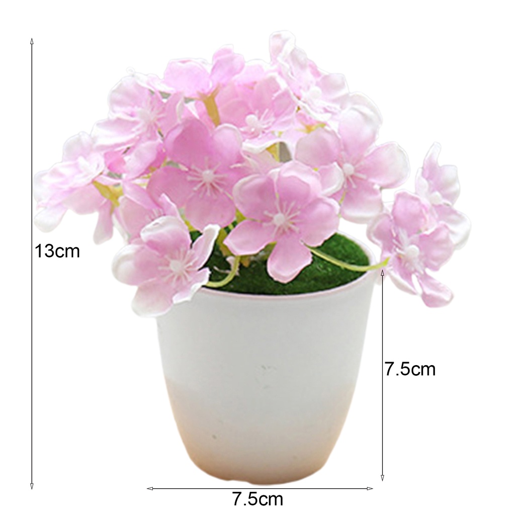 Bó Hoa Cẩm Tú Cầu Giả Bằng Lụa Chống Chịu Thời Tiết Đẹp Mắt Dùng Trang Trí Tiệc Cưới