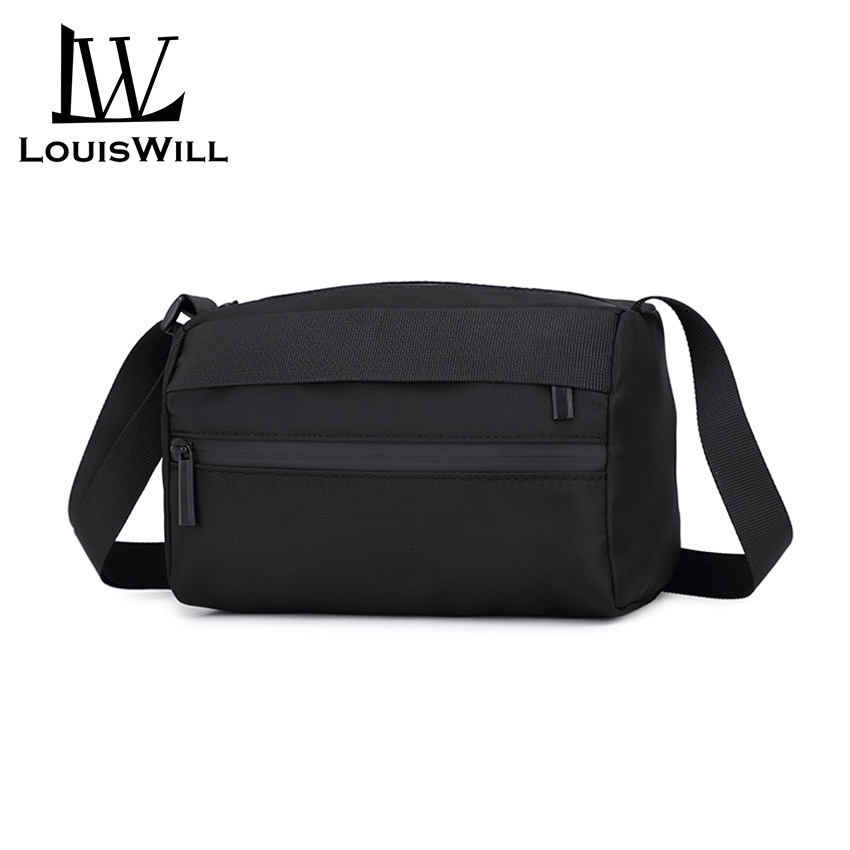Túi Đeo Chéo LouisWill Mini Vải Oxford Chống Thấm Nước Thời Trang Cho Nam