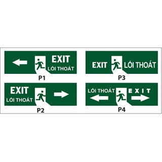 Đèn Exit Paragon 2 mặt PEXF 23SC