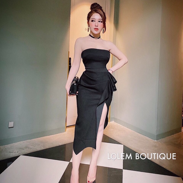 Đầm ống, đầm cúp ngực
