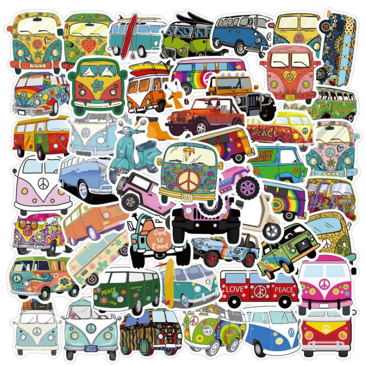 Sticker dán cao cấp PHƯƠNG TIỆN GIAO THÔNG Cực COOL