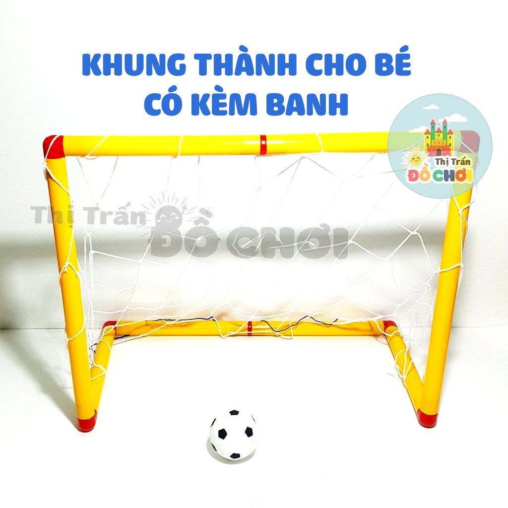 Bộ mô hình khung thành bóng đá mini đồ chơi cho bé HT7801 – Đồ khuyến mãi giá tốt