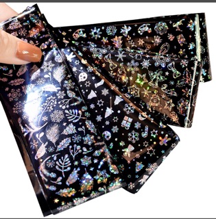 Foil dán móng khảm trai