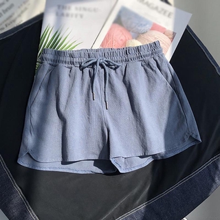 Quần Short Cotton Lưng Thun Cho Nữ
