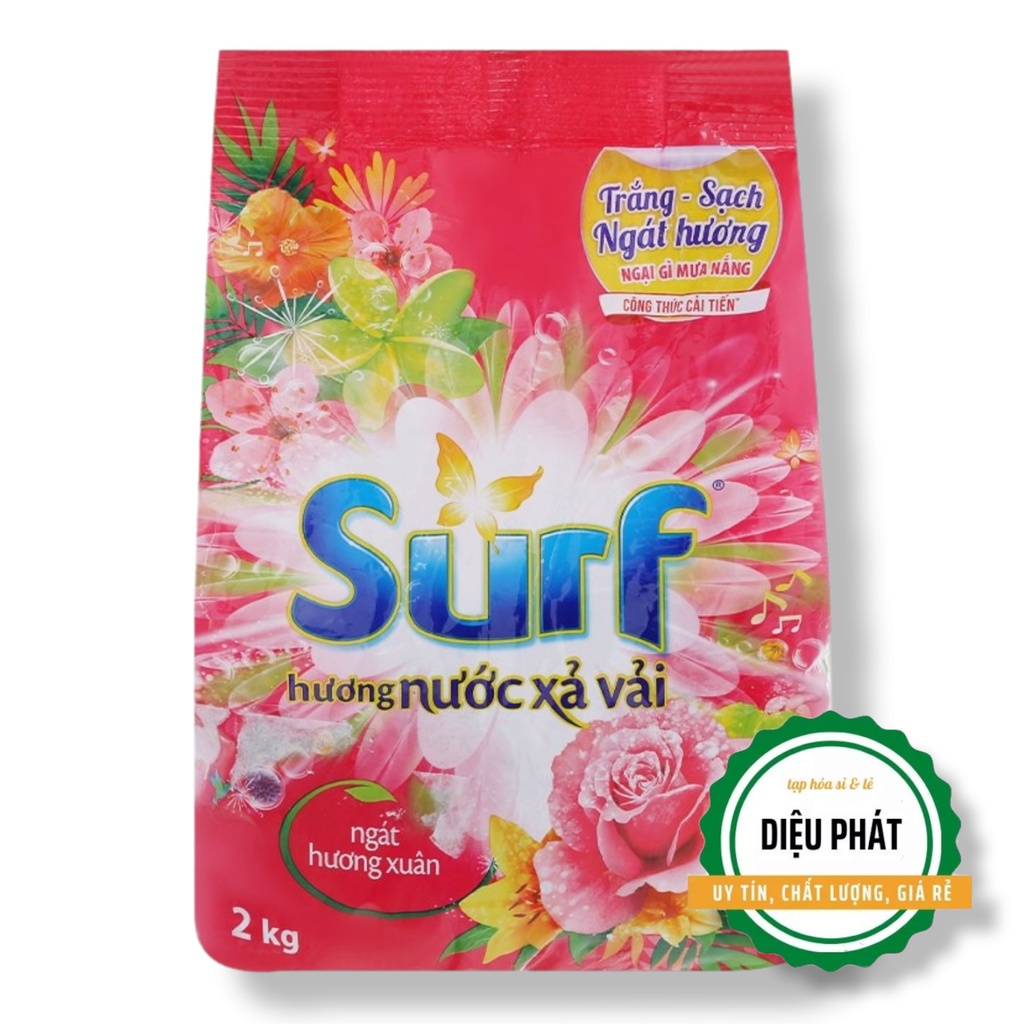 ⚡️ Bột Giặt Surf Ngát Hương Xuân 2kg