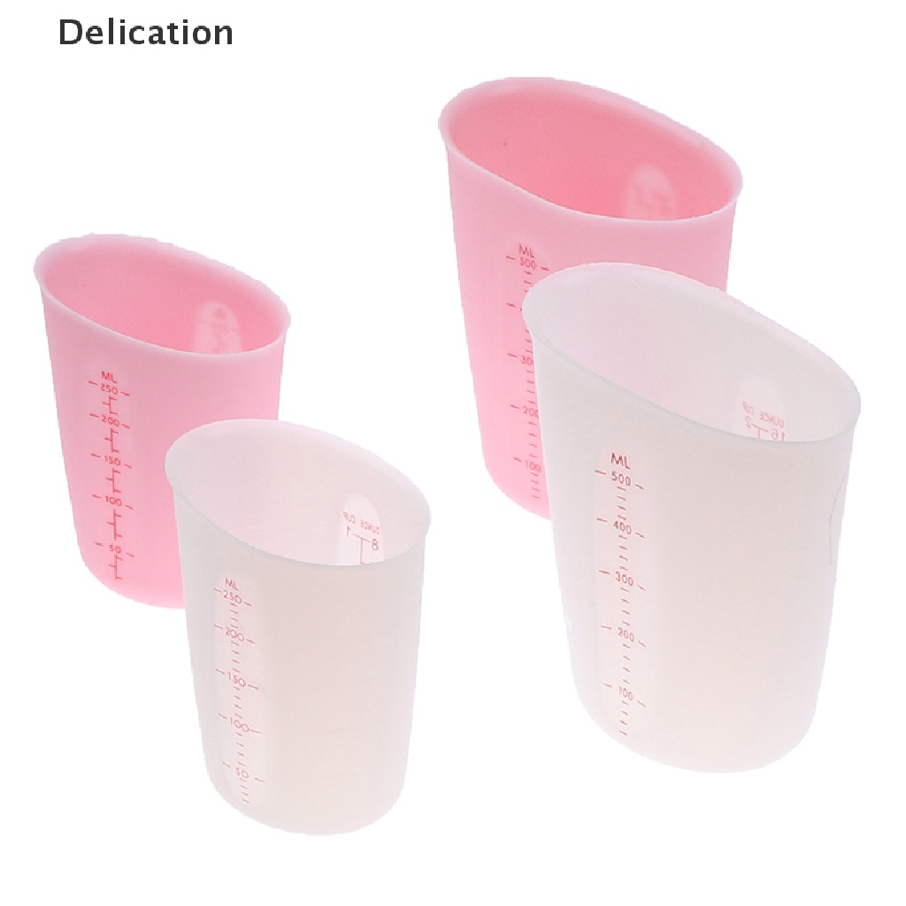 Cốc đong silicone 250ml/ 500ml đa năng tiện lợi