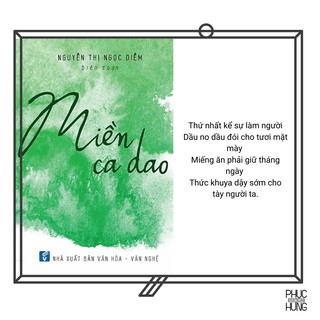 Sách - Miền ca dao (tuyển tập ca dao)