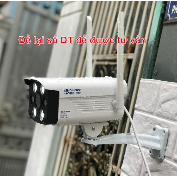 Camera Yoosee Ngoài Trời Siêu Chống Nước HD1080 Hỗ Trợ Đèn Led (BẢO HÀNH 12 THÁNG) | BigBuy360 - bigbuy360.vn