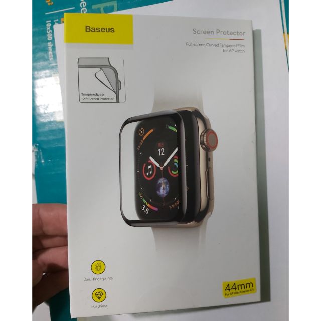 ⚡KÍNH CƯỜNG LỰC CHÍNH HÃNG APPLE WATCH BASEUS ⚡44mm