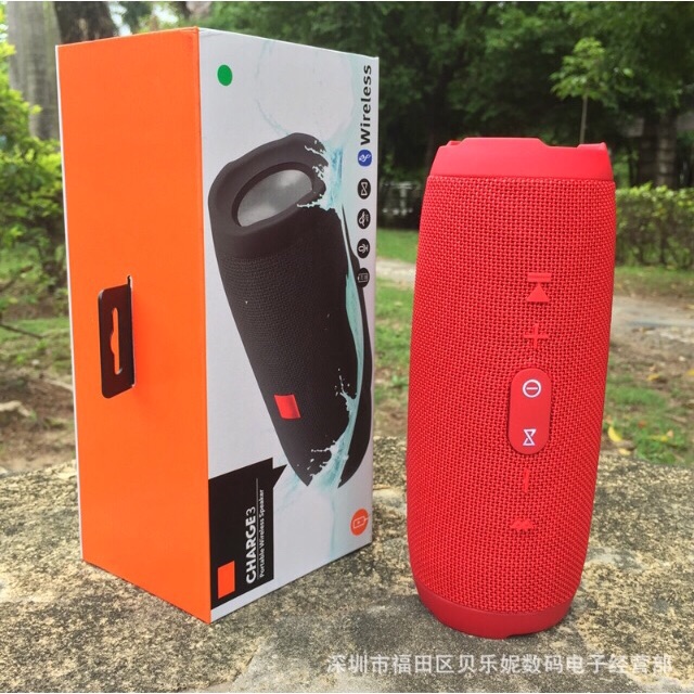 Loa Bluetooth không dây Charge 3+  LoaBluetooth Kiêm xạc 1500 mAh