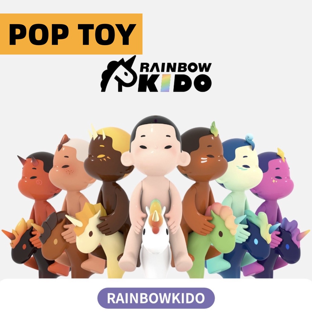 Búp Bê Kido Origins Màu Cầu Vồng Dễ Thương