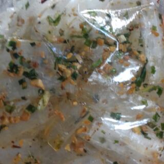 500g Bánh tráng cuốn cắt ống tôm hành phi
