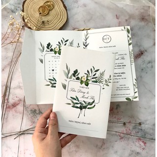 THIỆP CƯỚI THIẾT KẾ CAO CẤP