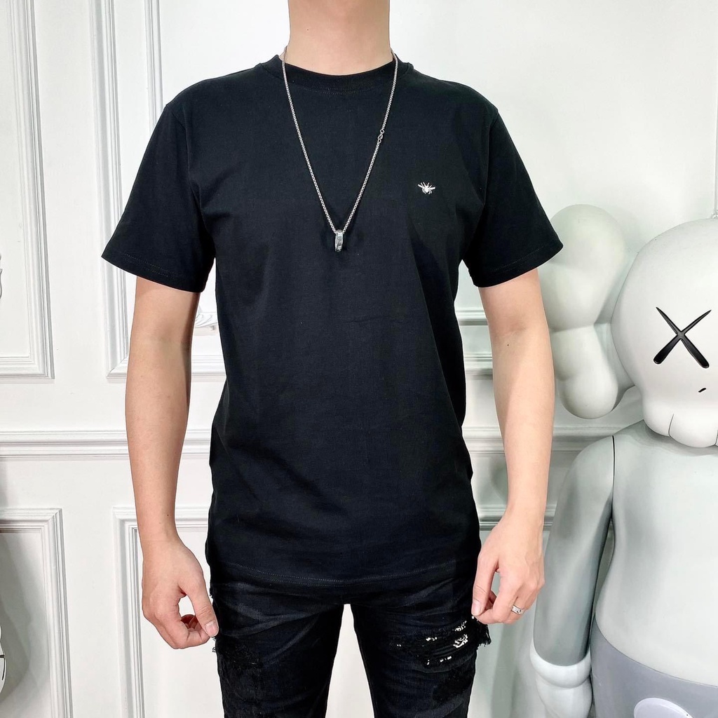 Áo T-shirt Dior trơn thêu ong 2022