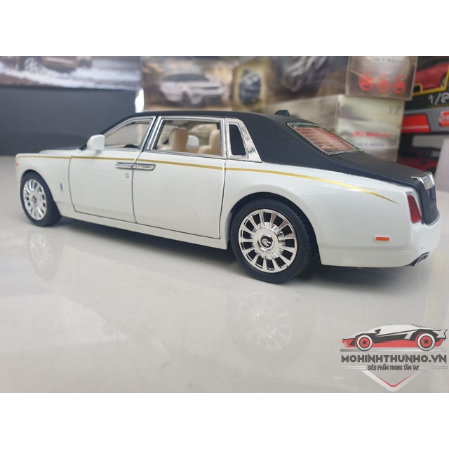 Xe mô hình Rolls Royce Phantom, tỉ lệ 1:24