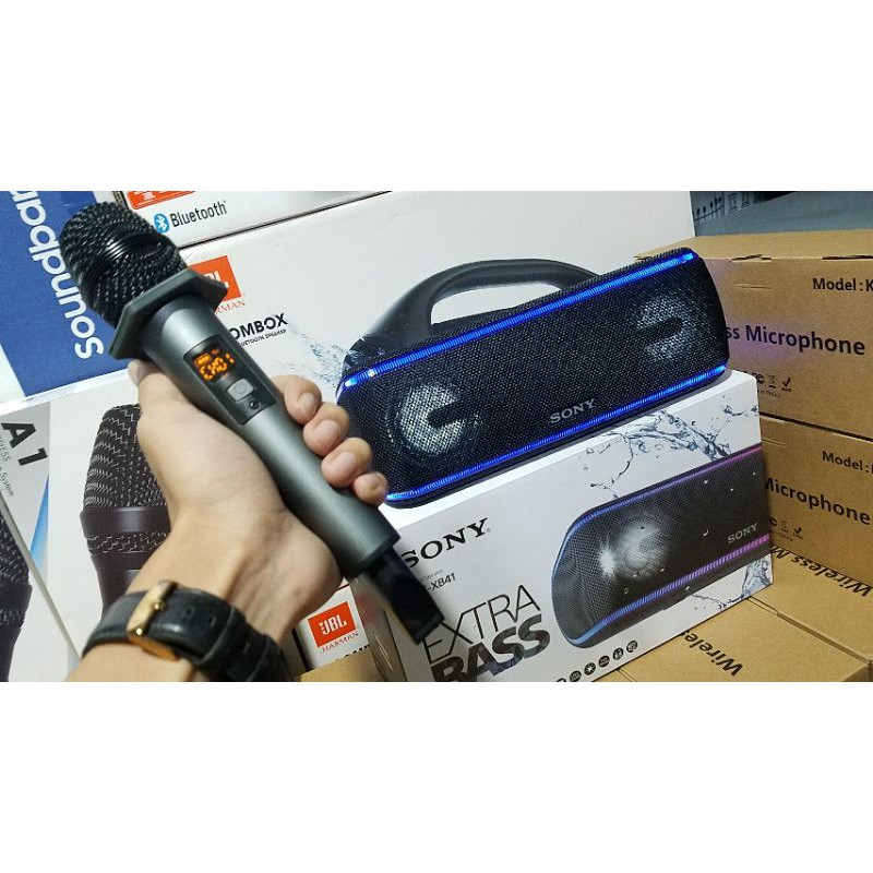 Mic Karaoke Excelvan K18V Chính Hãng Mới 100%