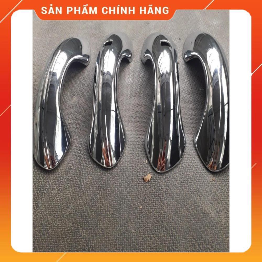 Shop bán sp  Bộ 4 Ốp Tay năm cửa Mạ crom Xe Hyundai Santafe form 2019 ảnh thật