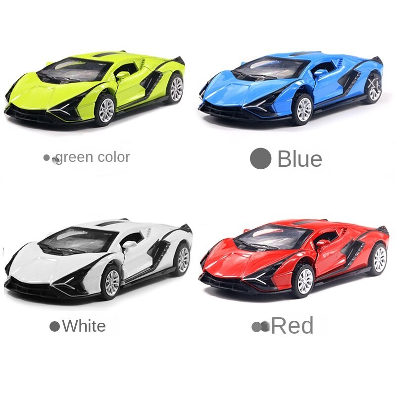 Mô Hình Xe Hơi Thể Thao Lamborghini SIAN Gini Bằng Hợp Kim Tỉ Lệ 1: 36