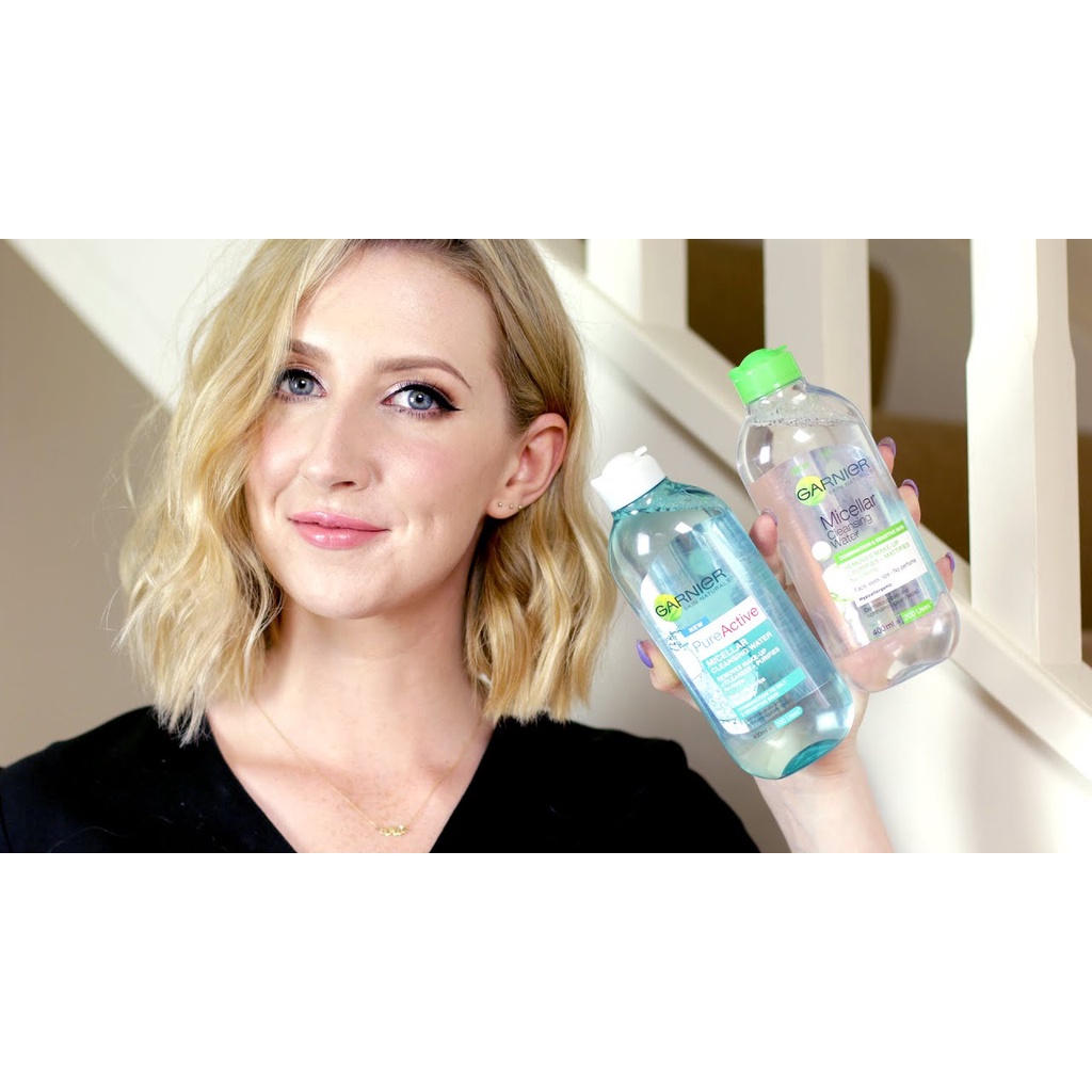 Nước tẩy trang mặt, mắt, môi Garnier Pure Active Micellar Cleansing Water 125ml (Hà Lan) | BigBuy360 - bigbuy360.vn