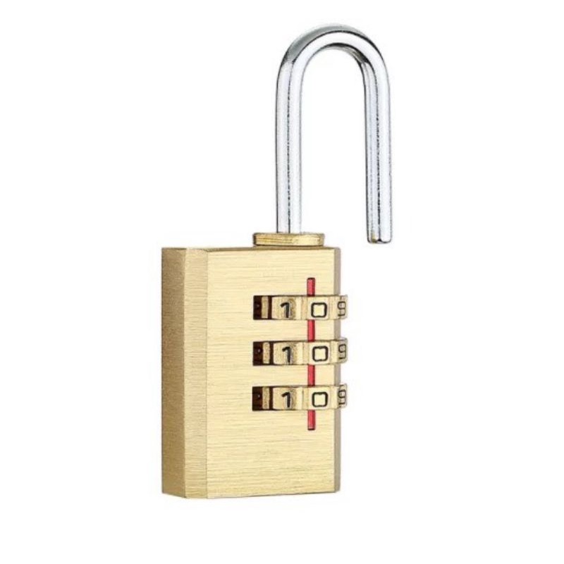 Khóa Vali 3 Mã Số Đồng