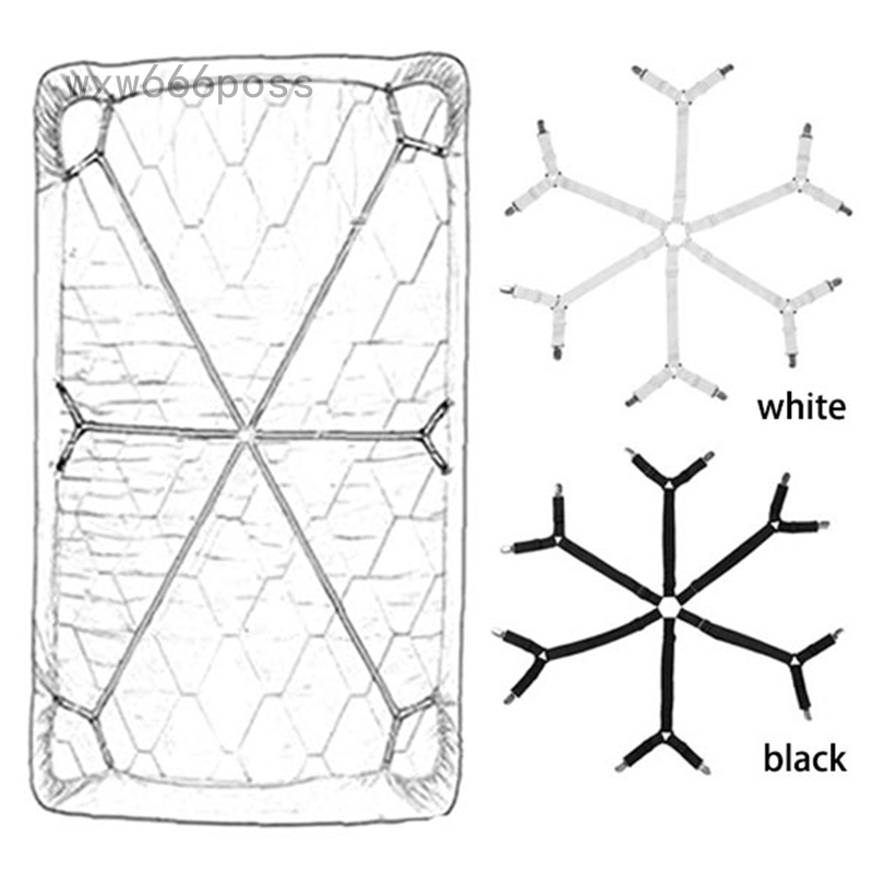 Đai Kẹp Ga Giường 3 Chiều 6 Mặt Tiện Lợi